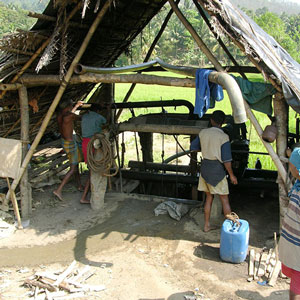 SholaGems at Gem mining in Sri Lanka