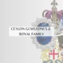 Ceylon Blue Sapphire and Royal Family