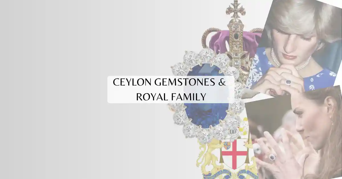 Ceylon Blue Sapphire and Royal Family