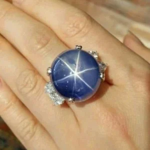 the smithsonian's star sapphire ring
