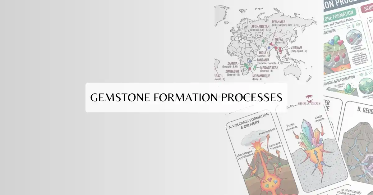 The Fascinating Formation and Deposit of Gemstones